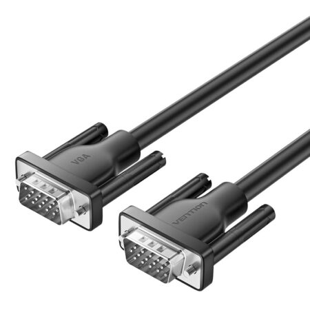 VENTION VGA (3+6) Male to Male Cable 8 M Black