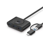 UGREEN 4-Port USB 3.0 Hub – USB-A & USB-C