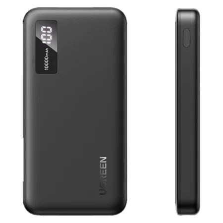 UGREEN 10000mAh 20W Two-way Fast Charging Power Bank - Black - PB311