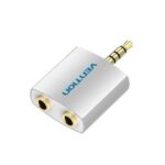 VENTION 4 POLE 3.5MM Male to 2*3.5MM Female Converter