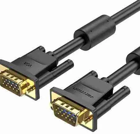 VENTION VGA (3+6) Male to Male Cable 15 M Black