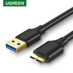 UGREEN USB-A 3.0 to Micro USB 3.0 Male 0.5m Black