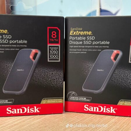 SANDISK 8TB EXTREME SSD -1050MB/s